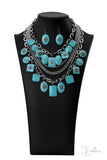 Paparazzi Accessories  - Bountiful - Blue Zi Collection Necklace