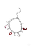 Admirable Assortment - Lovestruck Leisure -  Red Earring & Bracelet Set  - Paparazzi Accessories