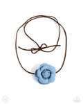 Floral Folktale - Brown Necklace  - Paparazzi Accessories
