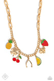 Fruit Festival &  Fruit Freestyle - Gold Necklace & Bracelet Set