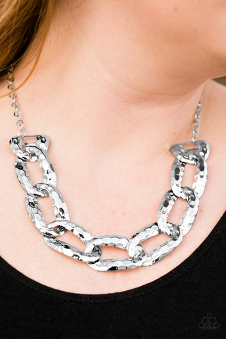 La Vida Loca - Silver Necklace  - Paparazzi Accessories