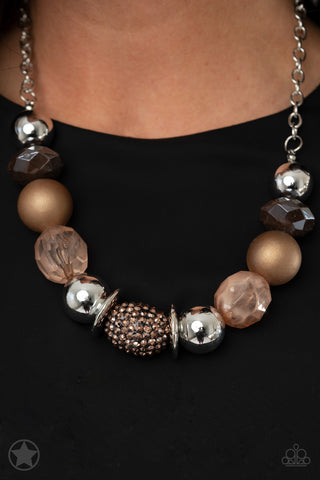 Paparazzi Accessories - A Warm Welcome Copper Necklace