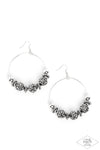 Paparazzi Accessories  - Can Take a Compliment - Silver Hoop Earring