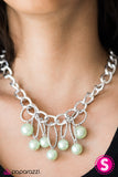 Paparazzi Accessories - Classic Girl - Green Necklace