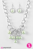 Paparazzi Accessories - Classic Girl - Green Necklace