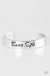 Paparazzi Accessories - Live To The Fullest - Silver Bracelet