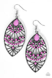 Paparazzi Accessories - Eastern Extravagance - Purple Earring