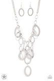 A Silver Spell - Silver Necklace - Paparazzi Accessories (Blockbuster)