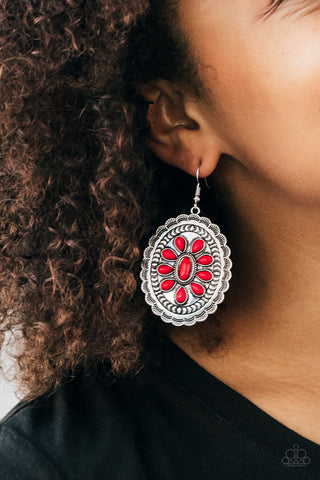 Paparazzi Accessories - Absolutely Apothecary - Red Earring