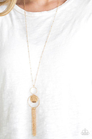 Paparazzi Accessories - Faith Makes All Things Possible - Gold Necklace