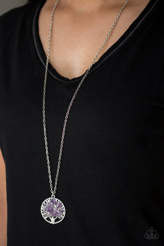 Paparazzi Accessories - Naturally Nirvana - Purple Necklace