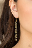Paparazzi Accessories  - Texas Temptress - Brass Necklace