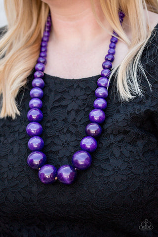 Paparazzi Accessories - Effortlessly Everglades - Purple Necklace