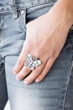 Paparazzi Accessories - Sky High Butterfly - Silver Ring