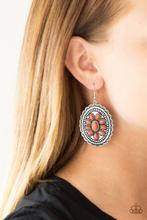 Paparazzi Accessories - Absolutely Apothecary - Orange Earrings
