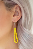 Paparazzi Accessories - Let It BEAD - Yellow Necklace