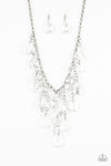 Paparazzi Accessories - Irresistible Iridescence - White Necklace