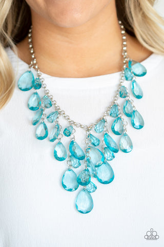 Paparazzi Accessories - Irresistible Iridescence - Blue Necklace