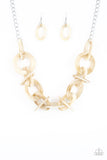 Paparazzi Accessories - Chromatic Charm - Brown Necklace