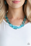 Paparazzi Accessories - ICE Versa - Blue Necklace