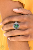Paparazzi Accessories - Glimpses of Malibu - Complete Trend Blend Green Complete Set