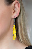 Paparazzi Accessories  - Rainforest - Yellow Seed Bead Necklace