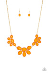 Paparazzi Accessories - Flair Affair - Orange Necklace