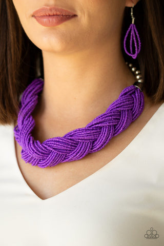 Paparazzi Accessories - The Great Outback - Purple Necklace