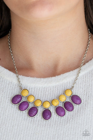 Paparazzi Accessories - Environmental Impact - Purple Necklace