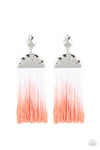 Paparazzi Accessories  - Rope Them In - Orange Earring