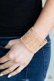 Work For WIRE - Rose Gold Cuff Bracelet