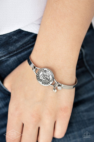 Paparazzi Accessories  - The Mom Life - Silver Bracelet