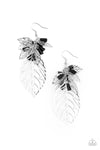Paparazzi Accessories - Instant Re-LEAF - Black Earring