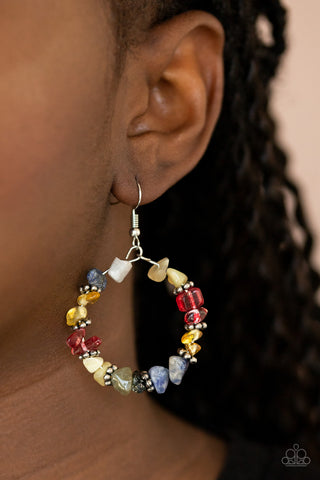 Paparazzi Accessories - Going for Grounded - Multi Earring