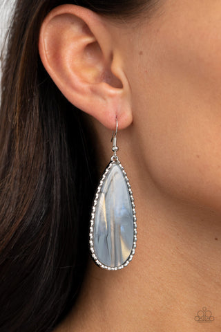 Paparazzi Accessories - Ethereal Eloquence - Silver Earring