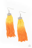 Paparazzi Accessories - Dual Immersion - Yellow Earring