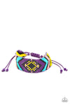 Paparazzi Accessories - Desert Dive - Purple Bracelet