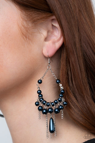 Paparazzi Accessories- Party Planner Posh - Blue Earring