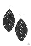 Paparazzi Accessories - I Want To Fly - Black Earring
