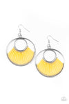 Paparazzi Accessories  - Really High-Strung - Yellow Earring