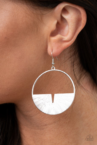 Paparazzi- Reimagined Refinement - Silver Earring