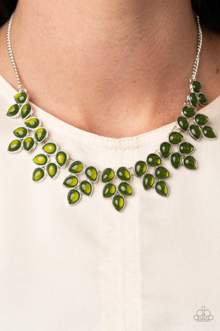 Paparazzi Accessories - Hidden Eden - Green Necklace