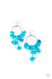 Paparazzi Accessories - Holographic Hype - Blue Earring
