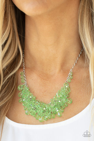 Paparazzi Accessories - Let The Festivities Begin - Green Necklace