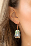 Paparazzi Accessories - Iridescently Ice Queen - Copper Necklace
