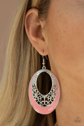 Paparazzi Accessories - Orchard Bliss - Orange Earring