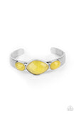 Paparazzi Accessories - Opulently Oracle - Yellow Necklace & Bracelet Set š