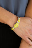 Paparazzi Accessories - Opulently Oracle - Yellow Necklace & Bracelet Set š