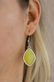Paparazzi Accessories - Opulently Oracle - Yellow Necklace & Bracelet Set š
