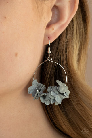 Paparazzi Accessories - Flirty Florets - Silver Earring